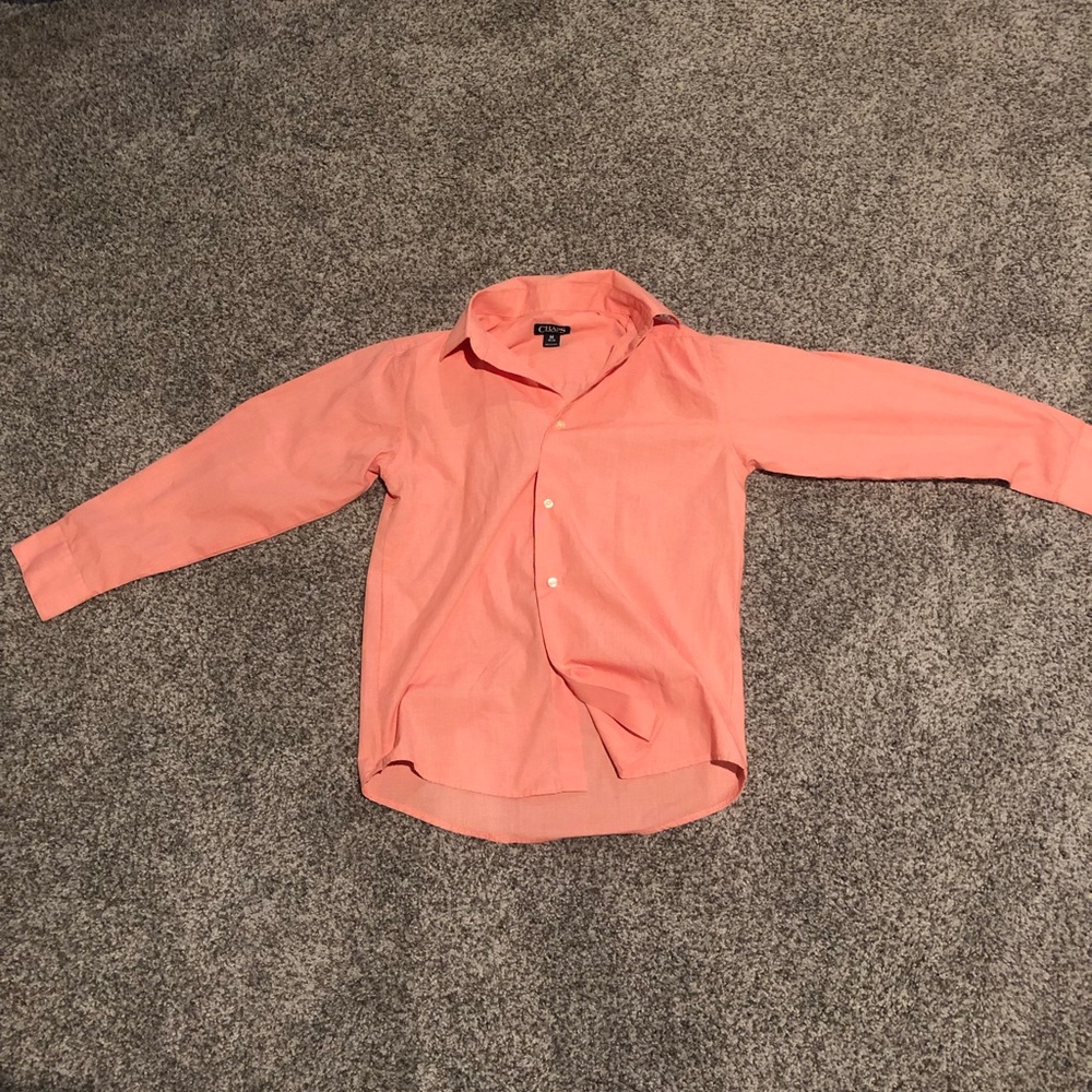 Boys chaps salmon button up perfect condition